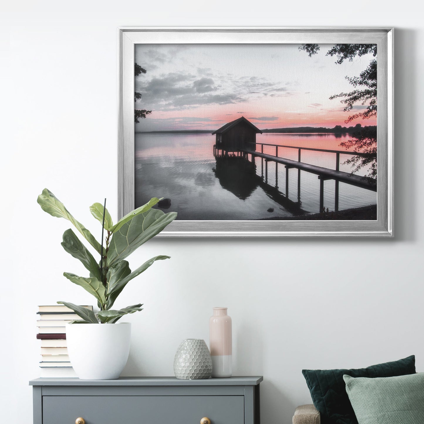 October Sunset Premium Classic Framed Canvas - Ready to Hang