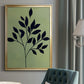 Earthly Botanical I - Modern Framed Canvas Print