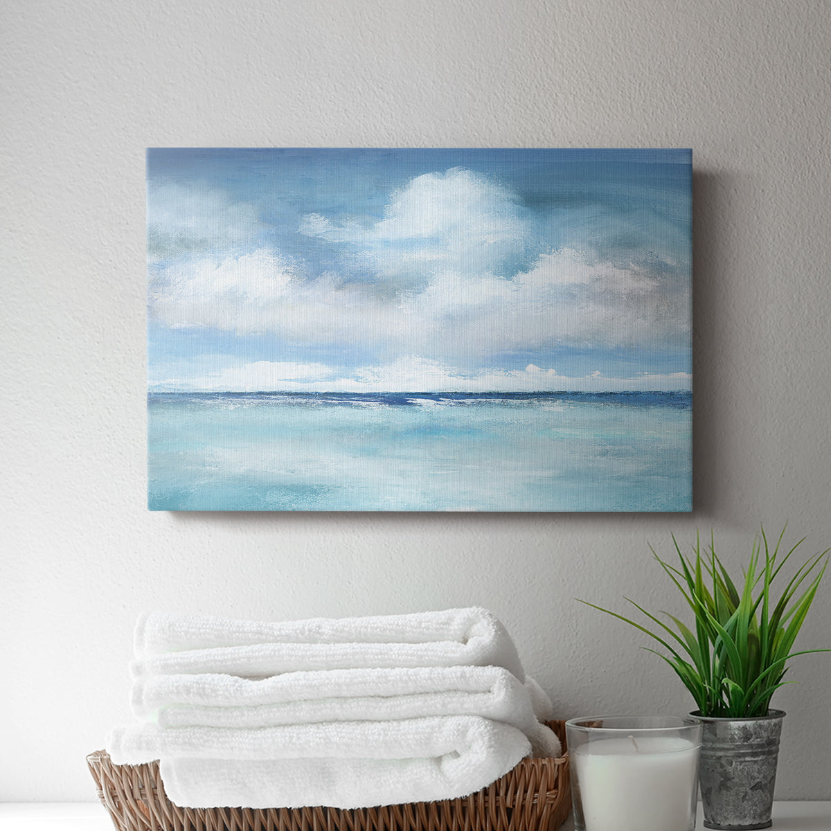 Caribbean Clouds - Canvas Art Print