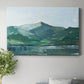 Green Grey Mountains I Premium Gallery Wrapped Canvas - Ready to Hang