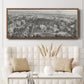 City of Buffalo - Floater Framed Canvas Print