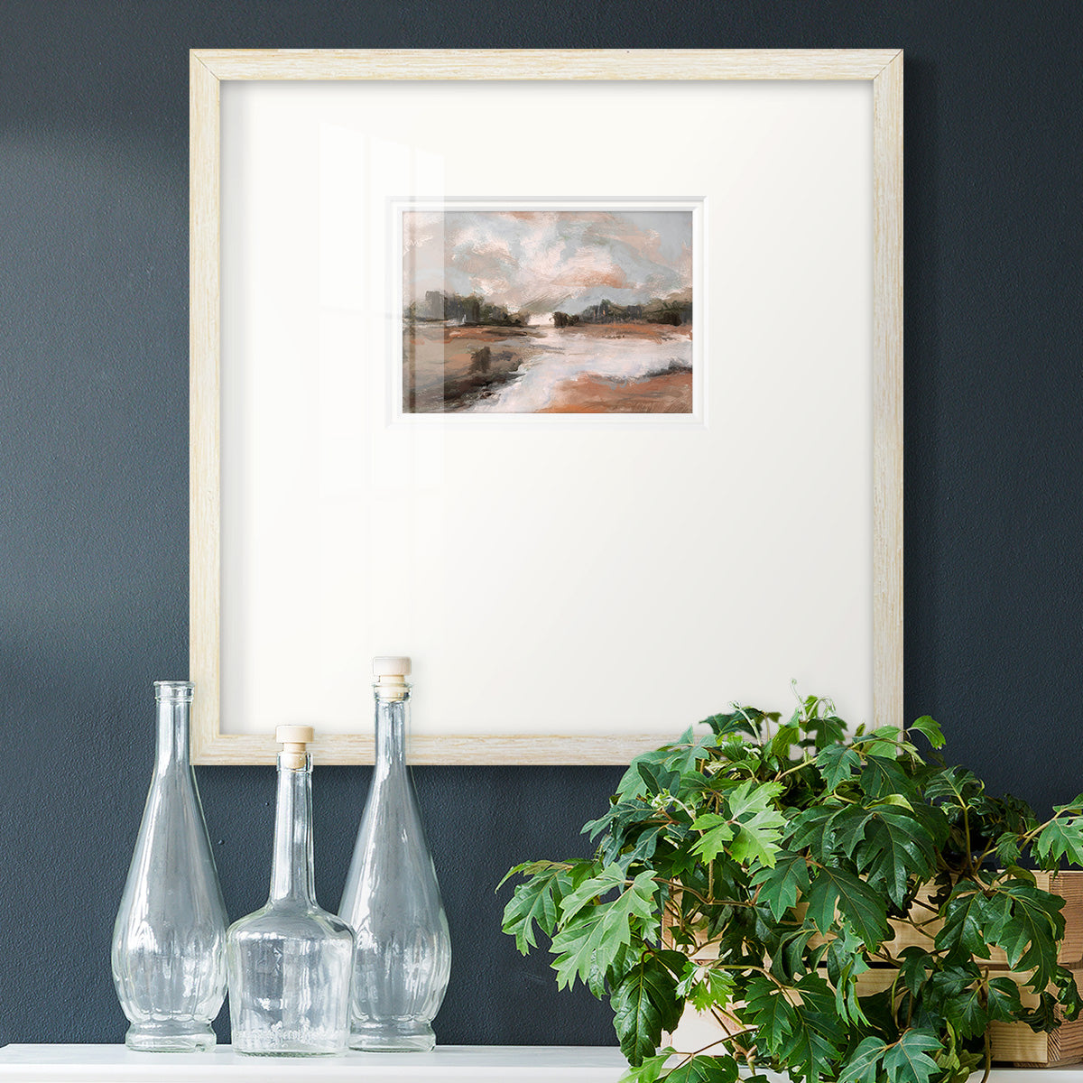 South Pond Premium Framed Print Double Matboard