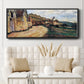 The Road in Giverny, 1885 - Floater Framed Canvas Print