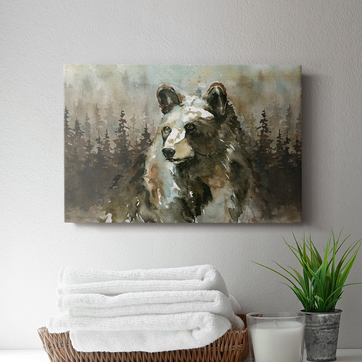 Lodge Twilight II - Canvas Art Print