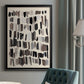Chalk and Flint IV - Modern Framed Canvas Print