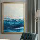 Wave after Wave II - Modern Framed Canvas Print