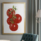 Watercolor Veggie IV - Modern Framed Canvas Print