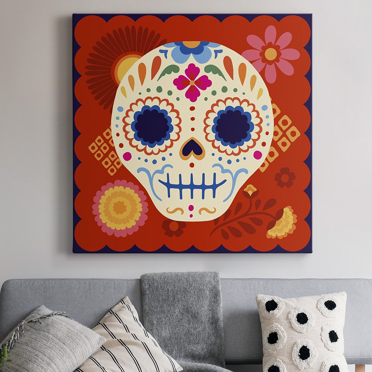 Calaveras II-Premium Gallery Wrapped Canvas - Ready to Hang