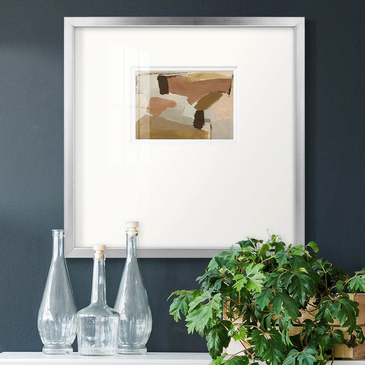 Almondine II Premium Framed Print Double Matboard