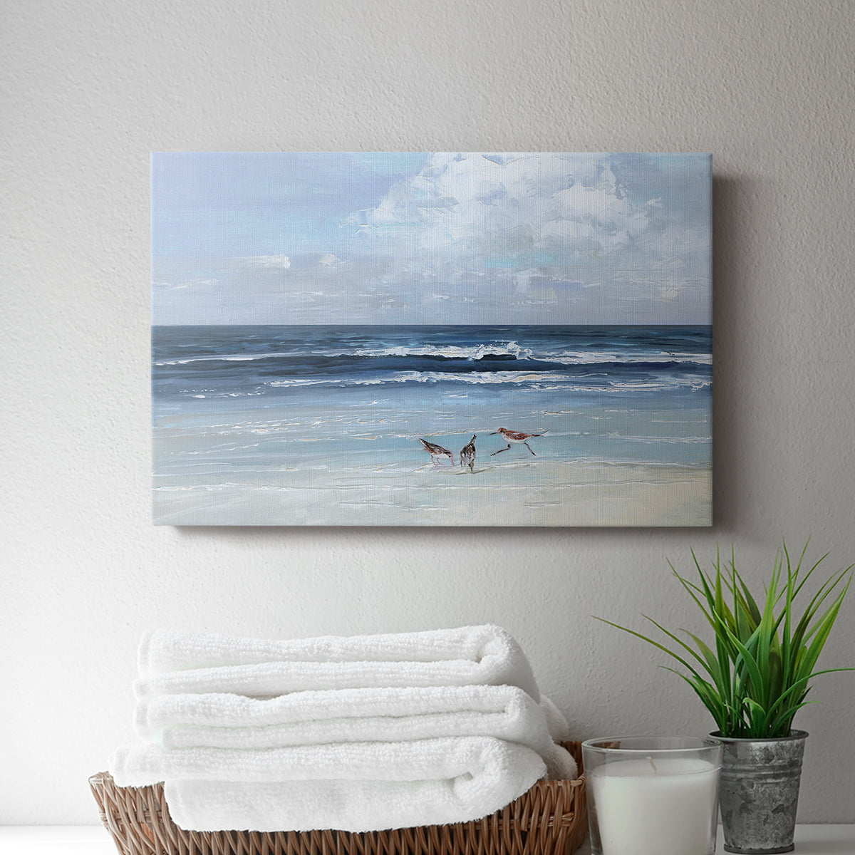 Beach Trio - Canvas Art Print