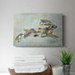 Fantastic Florals Hare, Running - Canvas Art Print