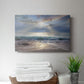 Aqua Blue Morning - Canvas Art Print