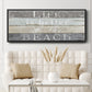 Life Better Beach - Floater Framed Canvas Print