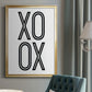 Bold Love I - Modern Framed Canvas Print