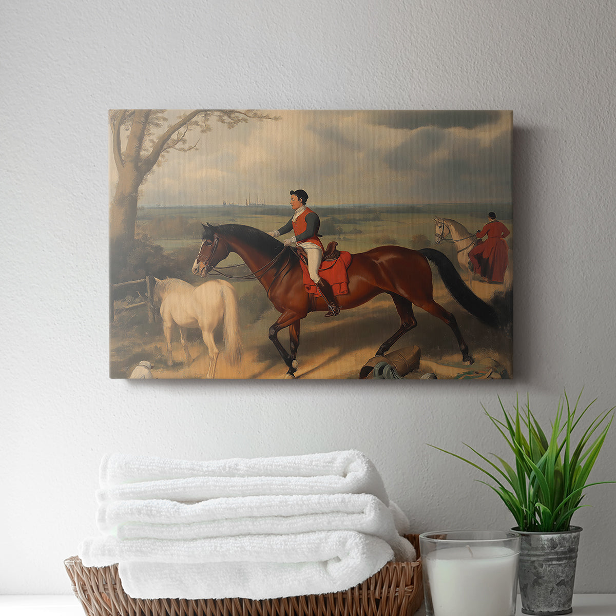 Vintage Hunt LXXX - Canvas Art Print