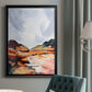 Chromatic Landscapes II - Modern Framed Canvas Print