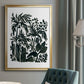 Ink Jungle III - Modern Framed Canvas Print