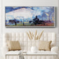 Saint Lazare Station in Paris - Floater Framed Canvas Print