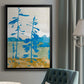 Cerulean Spruce I - Modern Framed Canvas Print