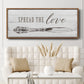 Spread the Love - Floater Framed Canvas Print