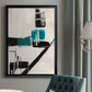 Geometry Notes I - Modern Framed Canvas Print
