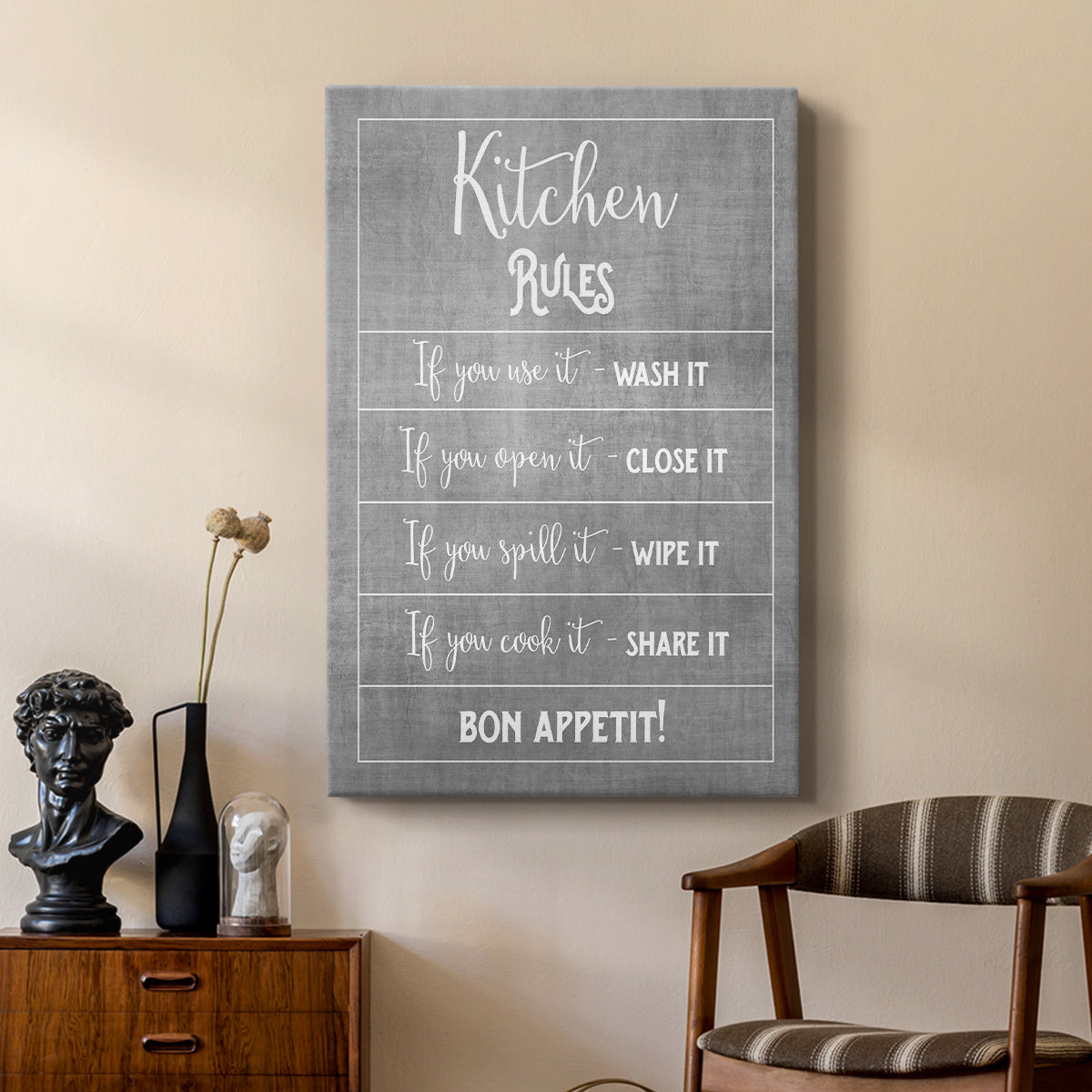 Bon Appetit - Canvas Art Print