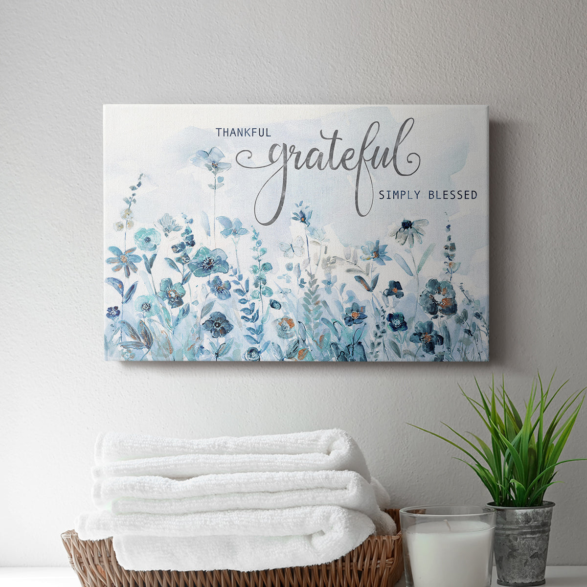Glittering Meadow - Canvas Art Print