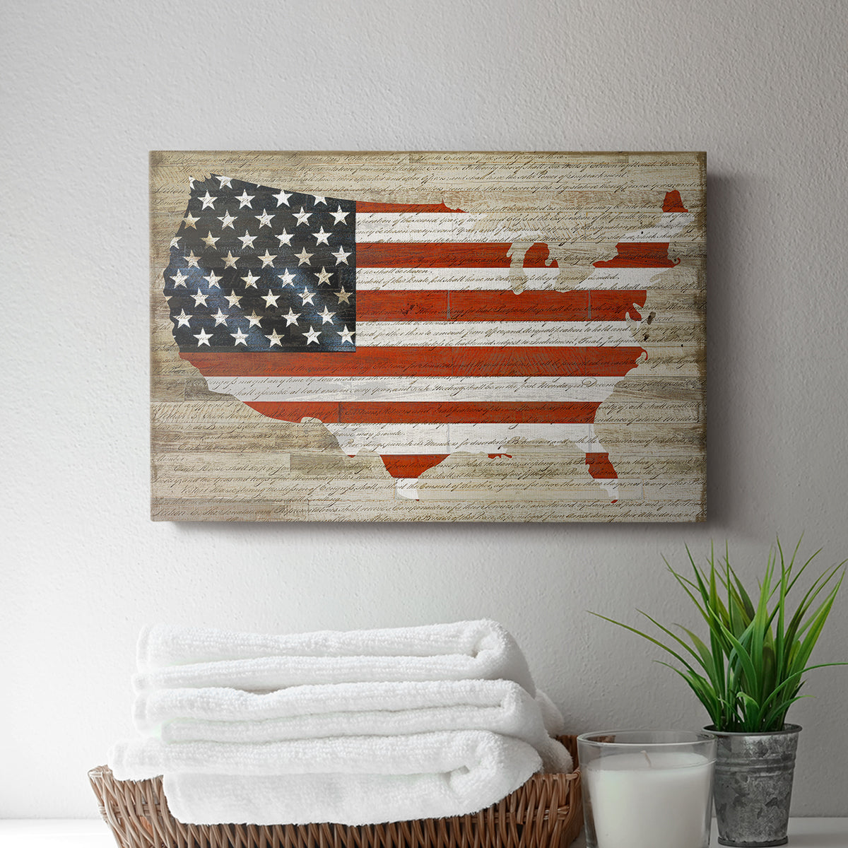American Flag - Canvas Art Print