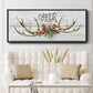 Rustic Cheer - Floater Framed Canvas Print