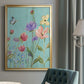 Wildflower Flutter III - Modern Framed Canvas Print