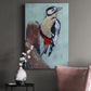 Woodpecker Paintstrokes II Premium Gallery Wrapped Canvas - Ready to Hang