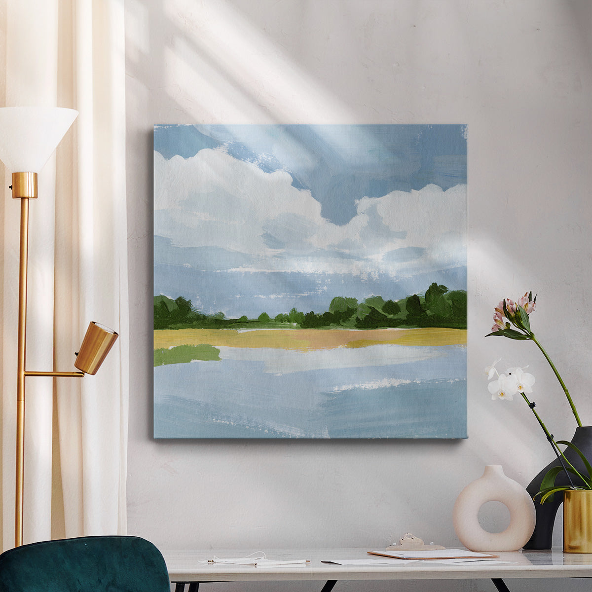 Lakeside Study II-Premium Gallery Wrapped Canvas - Ready to Hang