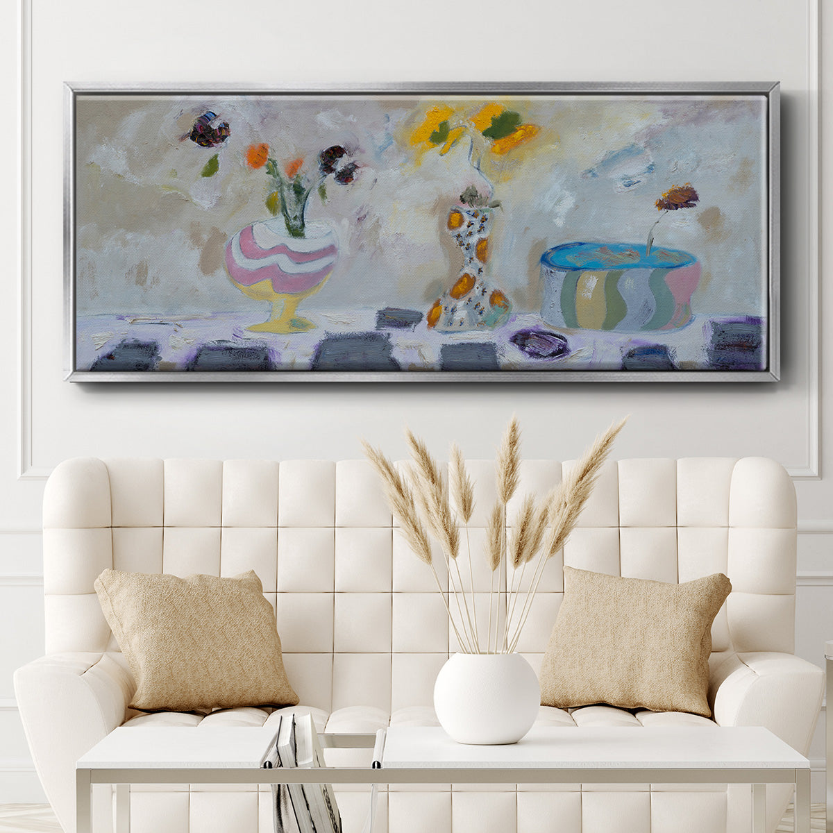 The Ring Leader - Floater Framed Canvas Print