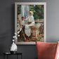 The Fountain Villa Torlonia, Frascati, Italy - Ornate Framed Canvas Print