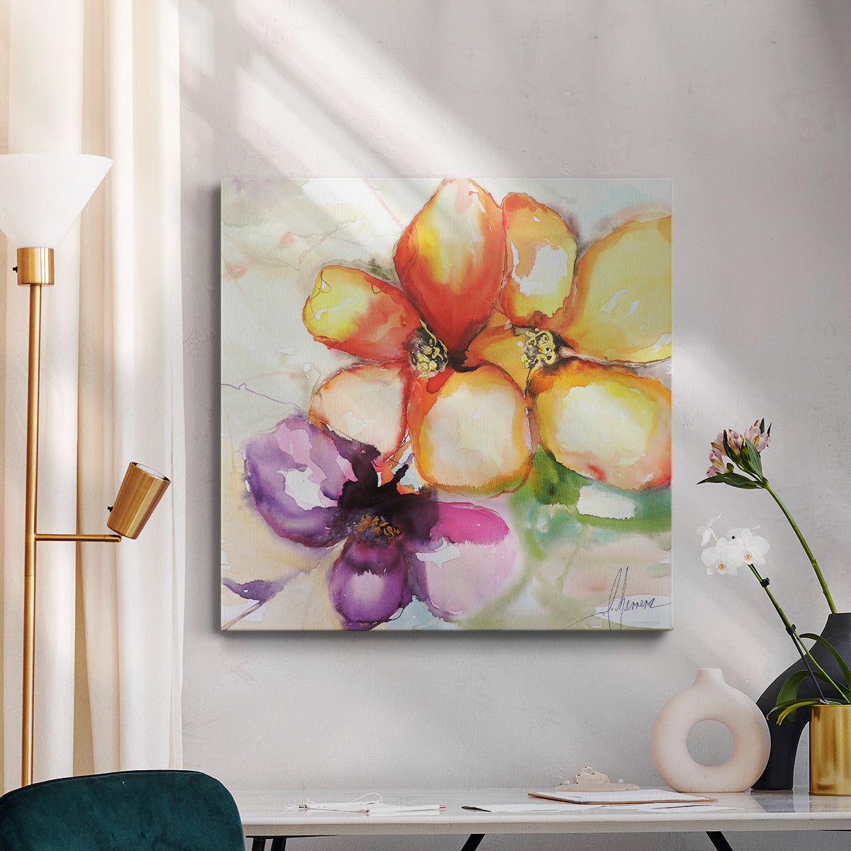 Amigas - Canvas Art Print