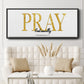 Pray Continually - Floater Framed Canvas Print