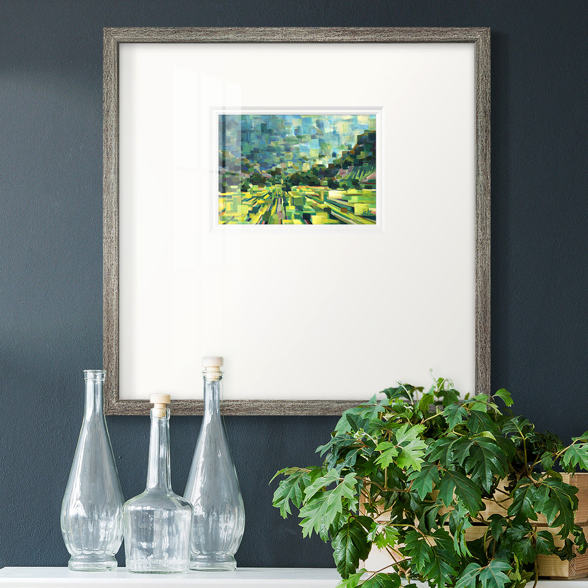 Summer - Double Matboard Framed Print