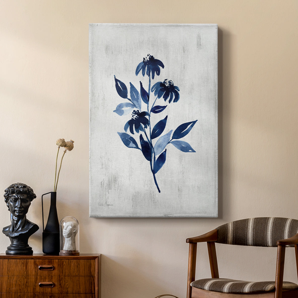 Wild Indigo I - Canvas Art Print