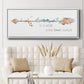 Dream Arrow - Floater Framed Canvas Print