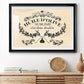 Antique French Label IV - Modern Framed Art Print
