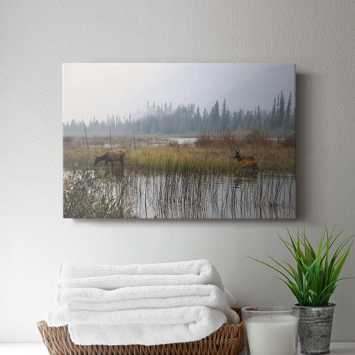 Out with the Twins - Canvas Art Print