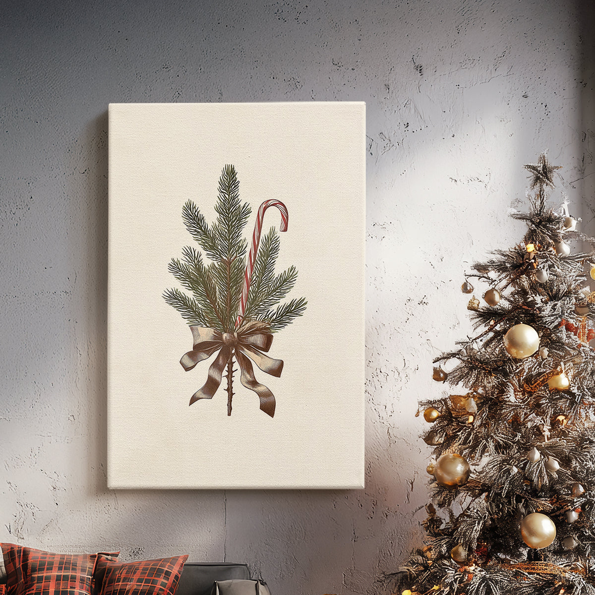 Snowwhite Promise of Pines - Canvas Art Print