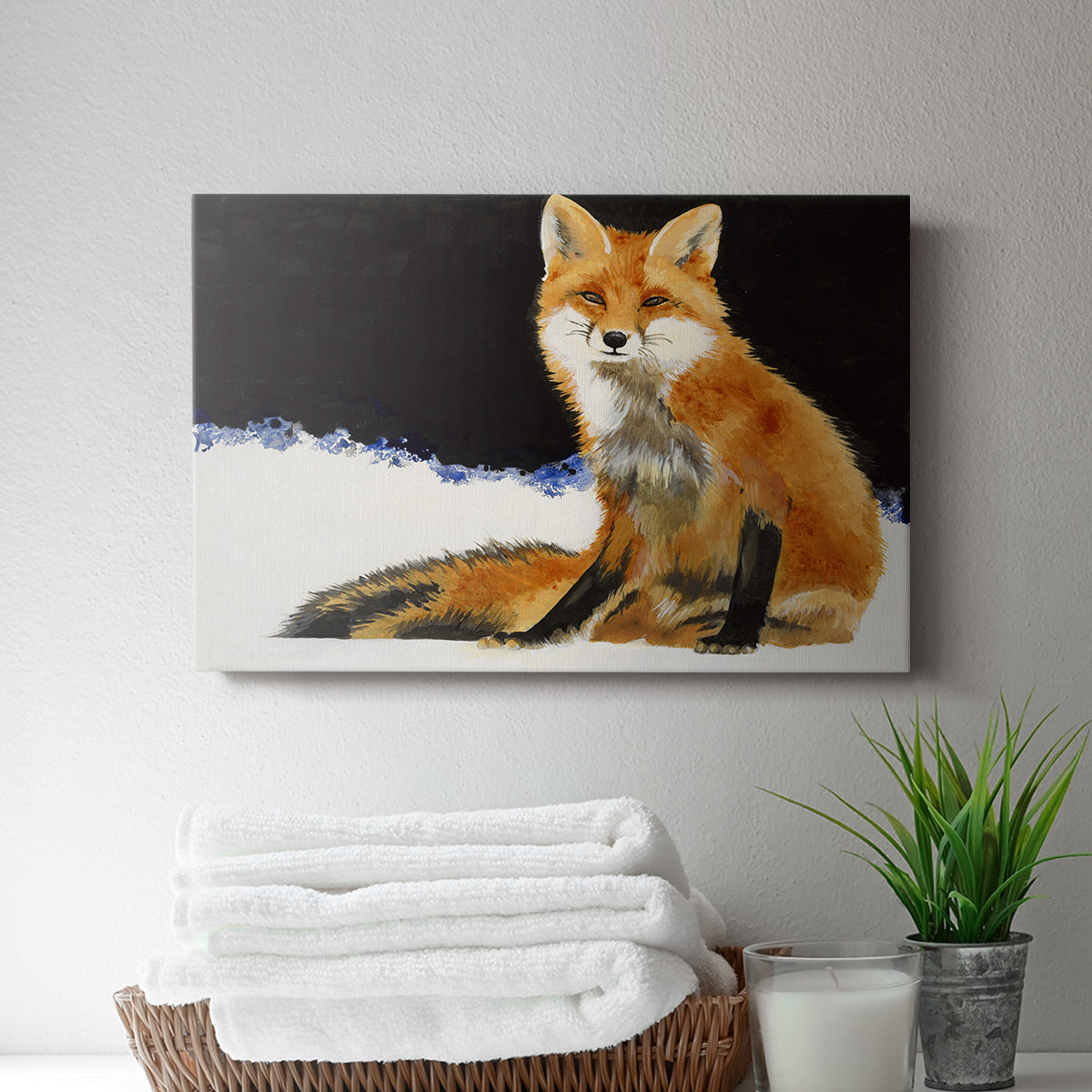 Fox - Canvas Art Print