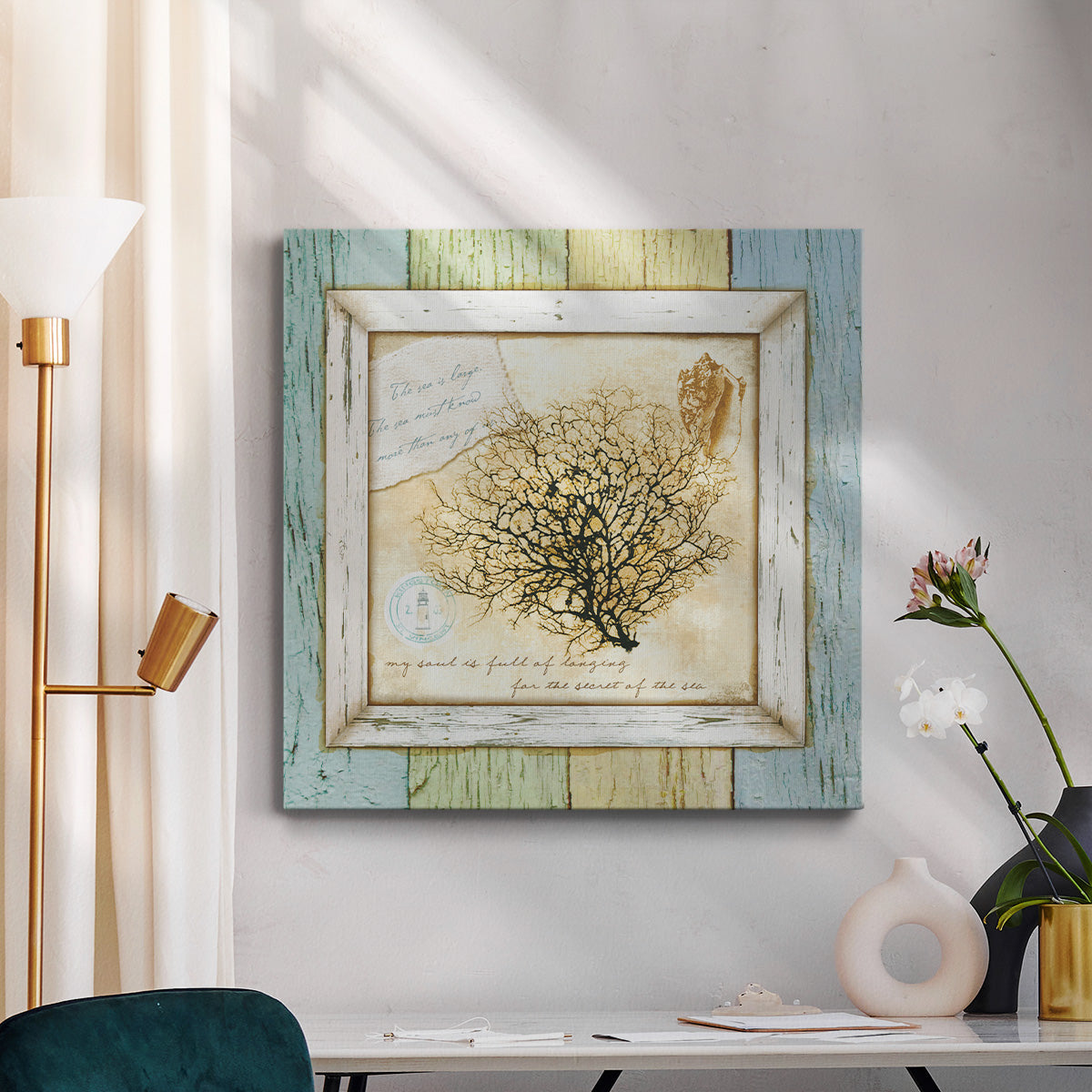 Sea Treasures III - Canvas Art Print