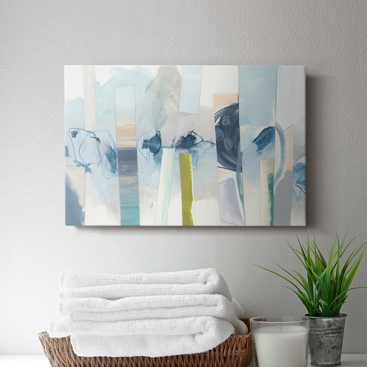 Liquid Strata I - Canvas Art Print