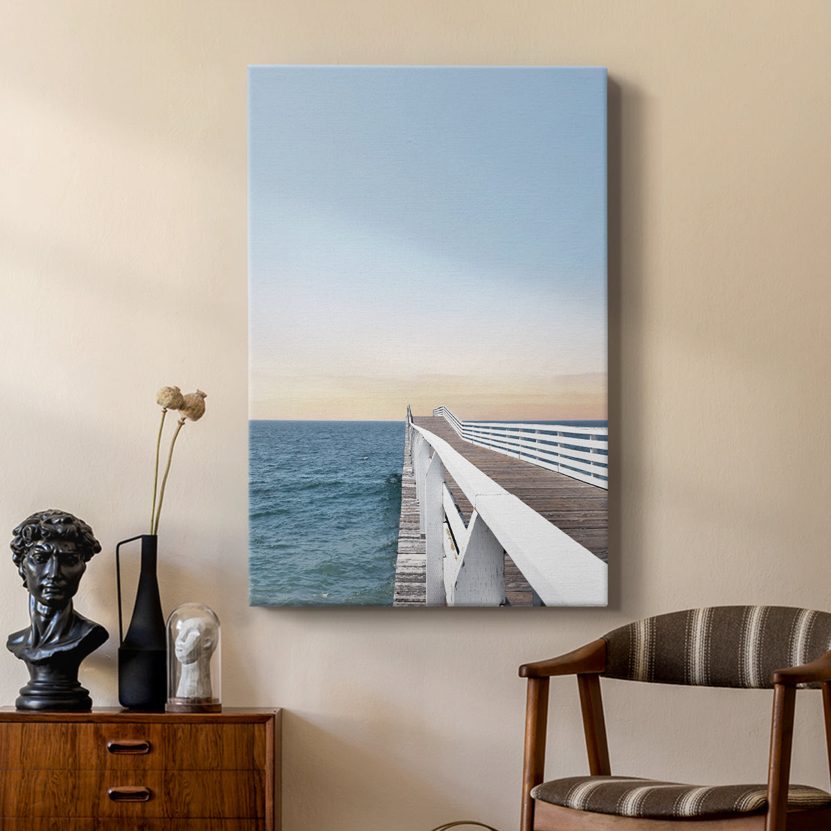Day at the Pier - Canvas Art Print