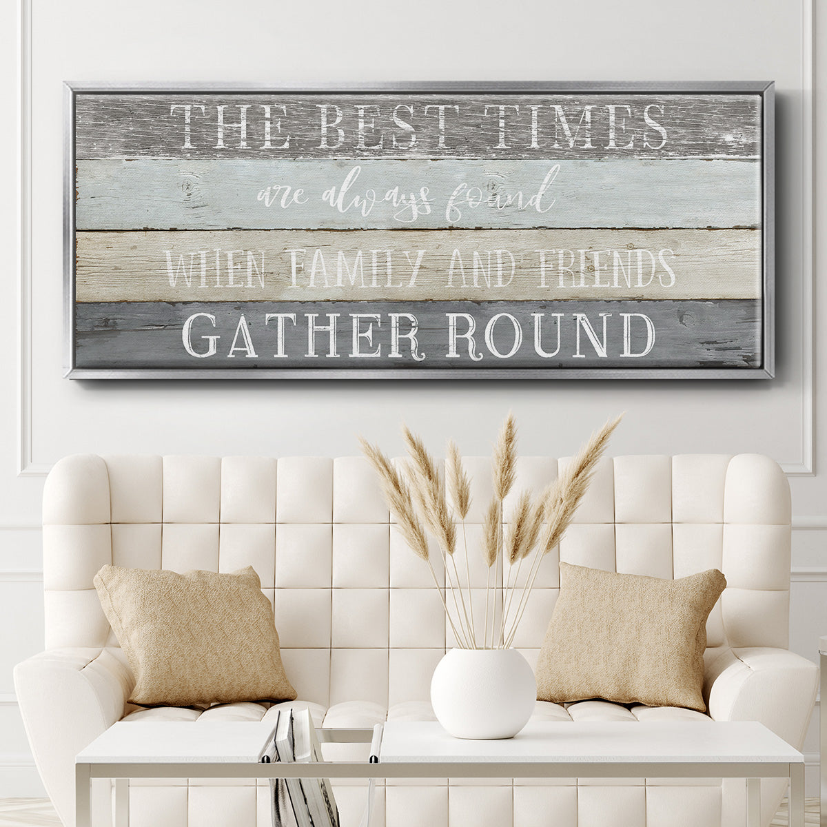 Best Times - Floater Framed Canvas Print