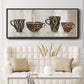 Coffee Skins I - Floater Framed Canvas Print