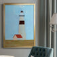 Lookout Point II - Modern Framed Canvas Print
