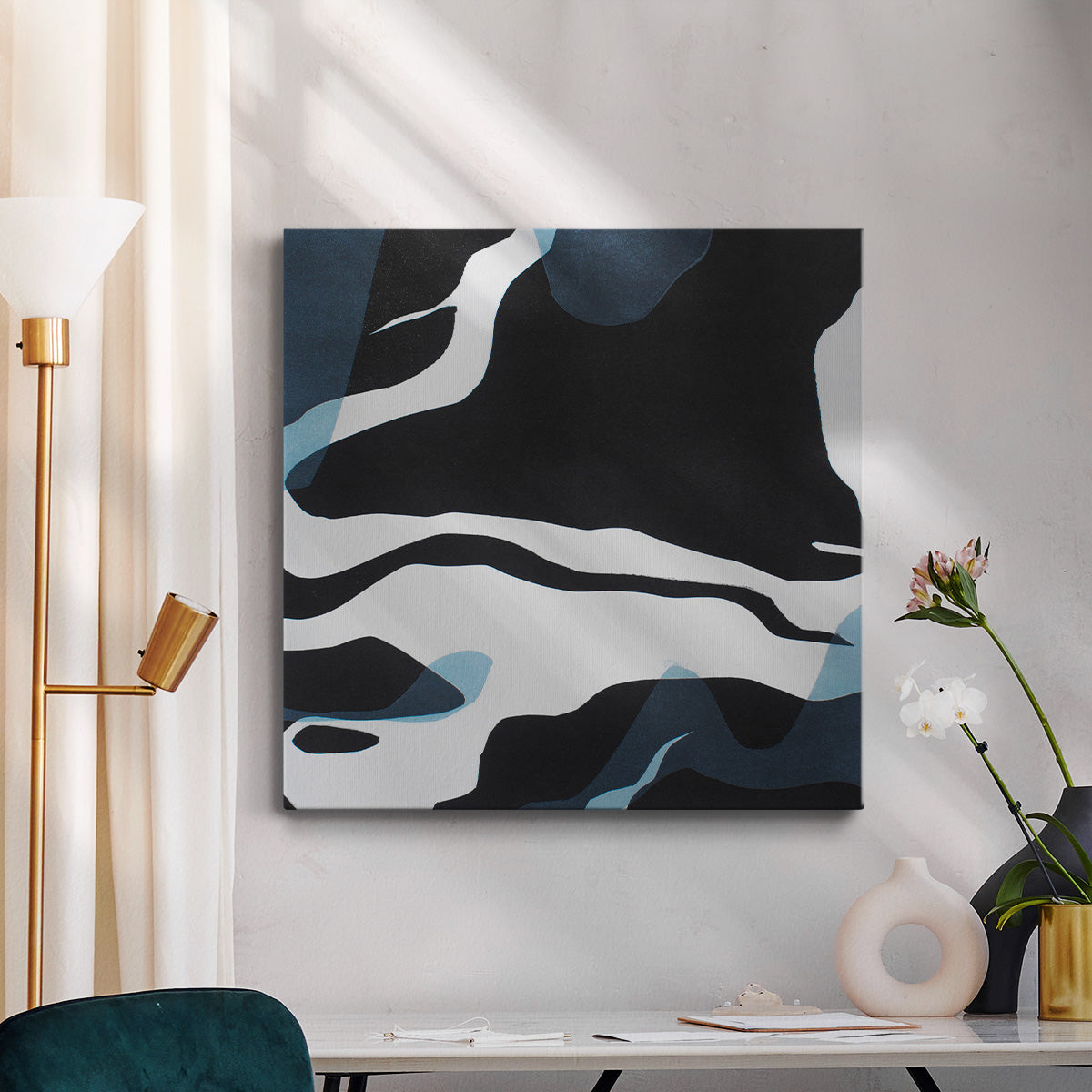 Rivers & Stones II - Canvas Art Print